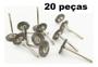 Imagem de Kit 20 Escovas De Aço Circular Disco Micro Retifica Dremel