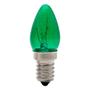 Imagem de Kit 20 lâmpada chupeta verde 7w e14 - brasfort