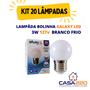 Imagem de Kit 20 Lâmpadas Led Bolinha Decorativa G45 3W 127V Branco Frio E27 Galaxy LED