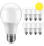 Imagem de Kit 20 Lâmpadas Led Bulbo 12w E27 Branco Quente Inmetro Elgin