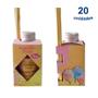Imagem de Kit 20 Lembrancinha Casamento Lembrança Festa Enfeite Mesa Difusor Vareta Ambiente 100ml - Envio Já