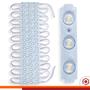 Imagem de Kit 20 Modulos 3 Leds Branco Quente 2835 0.72w Ip65