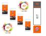 Imagem de Kit 20 Pacotes Bucha de Limpeza com 100un Fibra com NFC