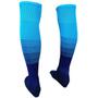 Imagem de Kit 20 pares meião futebol degrade azul turquesa com marinho