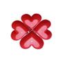Imagem de Kit 20 Petisqueira de Coração Vermelha Cumbuca Servir Porção