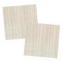 Imagem de Kit 20 Placas 3d Painel Ripado Rovero Sereno 50cm x 50cm Revestimento Parede Sala Quarto Banheiro