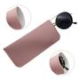 Imagem de Kit 20 Porta Oculos de Sol Estojo para Oculos de Grau Capa Capinha de Oculos em Sintetico Rosa