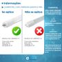 Imagem de Kit 20 Soquete T5 para Lâmpada Tubular G5 Led Fluorescente Com Rabicho Com Inmetro