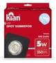 Imagem de Kit 20 Spot Led Sobrepor Quadrado Preto 5w 6000k Frio Kian