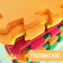 Imagem de Kit 20 Tapete de EVA Tatame Infantil Bebe 50x50cm 10mm (5 m²) Montar Academia Grande Interativo Colorido Quarto Yoga Grosso