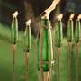 Imagem de Kit 20 Tocha Bambu Lamparina Para Decoração Lual Desmontável