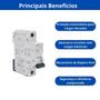 Imagem de Kit 20 unid - disjuntor mono 10a curva c