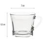 Imagem de Kit 20 Xícaras De Chá Vidro Praticasa Transparente 165ml