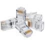 Imagem de Kit 200 Conectores de Rede RJ45 para Cabos de Rede UTP