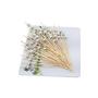 Kit 200 Espetinhos Bolinha Prata Petiscos Festas Decoração - Kuni Imagem de Kit 200 Espetinhos Bolinha Prata Petiscos Festas Decoração