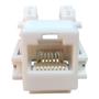 Imagem de Kit 20un Conector Rj45 Femea Keystone Cat6