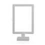 Imagem de Kit 20Un Porta Retrato 10X15 Display Duplo Branco