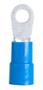 Imagem de Kit 20un Terminal Olhal Anel 16mm Azul M6 Argola P. Isolado