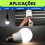 Imagem de Kit 20X Lâmpadas Led Bulbo 9w Econômica Branca Fria E27