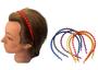 Imagem de Kit 24 Arcos Tiara Zig Zag Colorido com Glitter 11cm