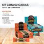 Imagem de Kit 24 Barrinhas Cereais Amendoim/ Proteína Brownie Flowbar