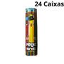 Imagem de Kit 24 Caixas Jogo Pega Vareta c 17 Palitos De Plástico Coloridos para Festas Brinquedo para Atacado