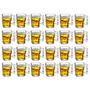 Imagem de Kit 24 Caneca Chopp De Vidro 510ml Caveira Skull Bar Restaurante Cerveja Design Sofisticado Versátil