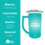 Imagem de Kit 24 Caneca De Vidro Chopp Cerveja Copos Resistente Transparente Bar Restaurante Kassel 300ml