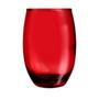 Imagem de kit 24 Copo Vermelho + 12 Copos Transp California Redondo 450ml
