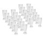Imagem de Kit 24 Copos Mini Tulipa Acrílico Transparente 220ml Chopp
