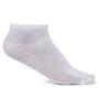 Imagem de Kit 24 Pares Meia Preto Masculina Branco Esportiva