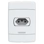 Imagem de Kit 24 Peças Branco 4x2 Casa Completa Interruptor Simples Tomada 10a Tomada Dupla 10a Duplo Simples