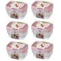 Imagem de Kit 24 Potes Para Alimentos Retangular 280 ML Transparente