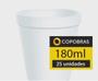 Imagem de Kit 24 Tiras Copo Isopor Térmico 180ml 600 Unidades Copobras