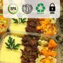 Imagem de Kit 24 Unid. Pote Plastico Descartável Com 750 ML Para Microondas Freezer - Marmita Fit