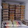 Imagem de Kit 24 Unid. Pote Plastico Descartável Com 750 ML Para Microondas Freezer - Marmita Fit