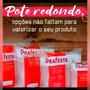 Imagem de Kit 24 Unid Pote Plastico Redondo Descartavel PRAFESTA 145/250/350/500/750/1000ml micro-ondas/freezer marmita fit
