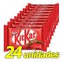 Imagem de Kit 24 unids 41,5g chocolate kit kat nestle 996g ao leite