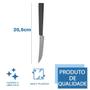 Imagem de Kit 240 Talheres Faca Cabo Preto Cozinha Firme Resistente