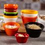 Imagem de Kit 24x Ramequin Molho 60ml Vermelho Finger Foods Resistente