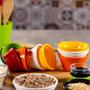 Imagem de Kit 24x Ramequin Molho 60ml Vermelho Finger Foods Resistente