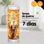 Kit 24x Vela De 7 Dias Velas C/ Imagem Oração Várias Opcoes - Chama de Ouro Imagem de Kit 24x Vela De 7 Dias Velas C/ Imagem Oração Várias Opcoes