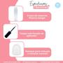 Imagem de Kit 25 Frascos Para Gloss Labial Batom Com Batoque Vio 6Ml