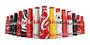Imagem de Kit 25 Garrafinhas Personalizáveis Colecionáveis Coca: Coca Cola