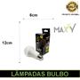 Imagem de Kit 25 Lâmpadas Led Bulbo 12w Fria - Frio (6500K)