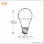 Imagem de Kit 25 lampadas led cla60 9w 4000k 806lm biv e27 - osram