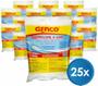 Imagem de Kit 25 Pastilha Pedra Tablete de Cloro Estabilizado Genclor T-200 Genco Para Piscinas