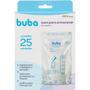 Imagem de Kit 25 Sacos Para Armazenar Leite Materno 200mL Branco Buba