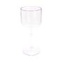Imagem de Kit 25 Taças De Vinho De Acrílico Cristal 260ml Festas Aniversario Natal