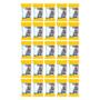 Imagem de Kit 25 Uni MG B3 Módulo Interruptor Simples 10A-250v Branco